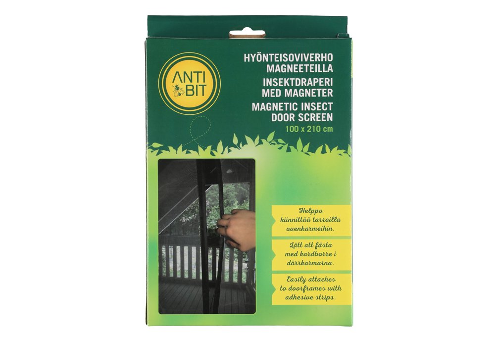 Apsauginis tinklelis durims nuo vabzdžių ANTIBIT, su magnetu