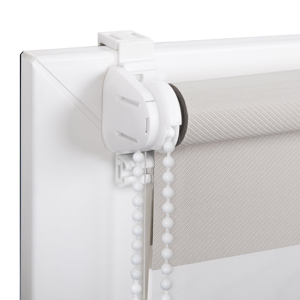 Ritininė užuolaida MARDOM DAY & NIGHT VELVET, 68,5 x 215 cm, spl. tamsaus smėlio