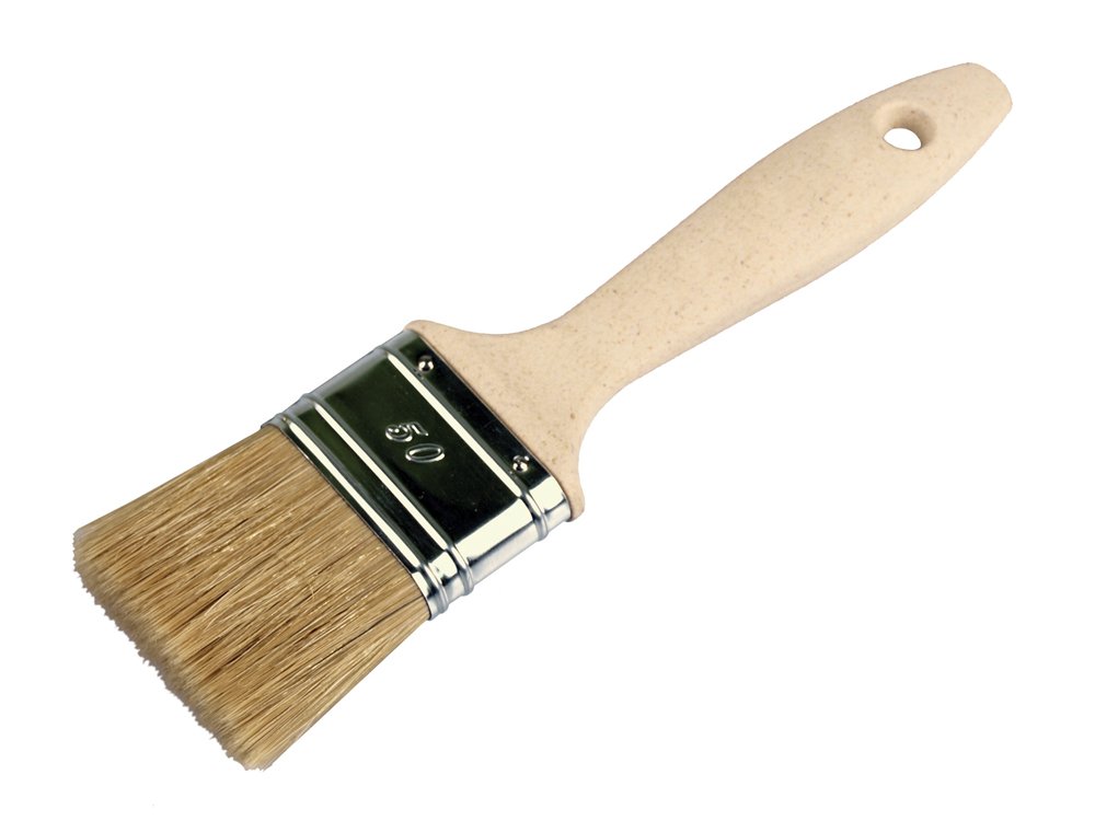 Teptukas PAINTER Ang0311, A05, universalus, natūralūs šeriai, plokščias, 30x14x51 mm