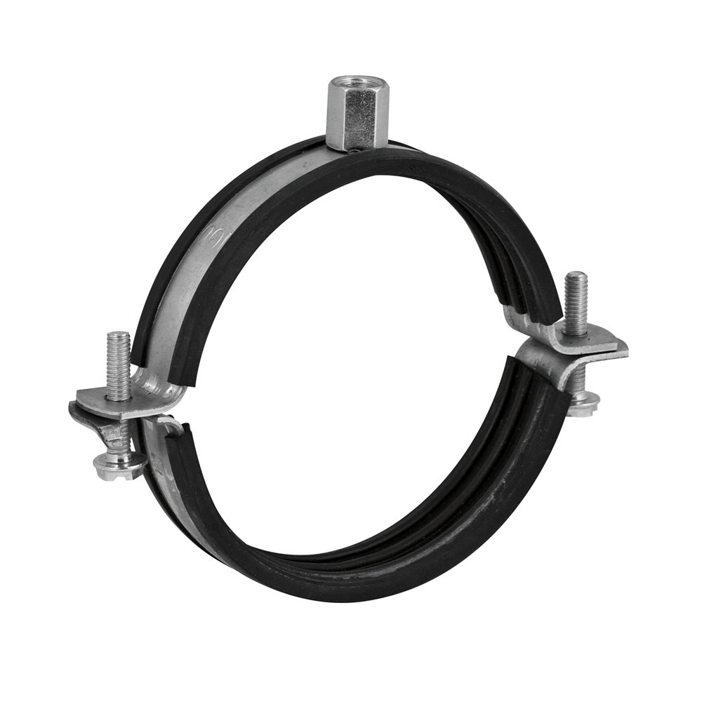 Laikiklis ortakiui ALNOR DCG-125, d125 mm, su tarpine, cinkuota skarda