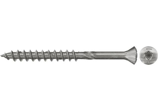 Medsraigčiai FISCHER, 4,5 x 45 mm, A2, fasadui, TORX, 300 vnt.