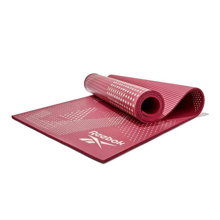 Treniruočių jogos kilimėlis REEBOK RAMT-12236MN, matmenys 173x61x0,7 cm, maroon