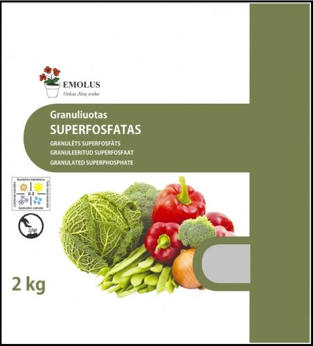 Granuliuotas superfosfatas, 2 kg