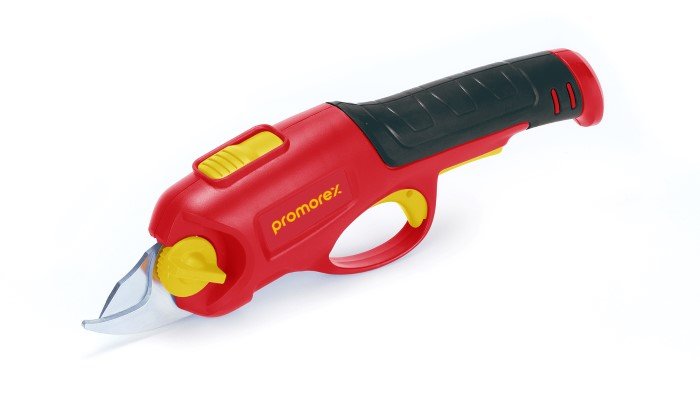 Akumuliatorinės genėjimo žirklės PROMOREX, 3,6 V, Li-ion 1500 mAh, USB TYPE-C, Z0E-3.6LD-10/A