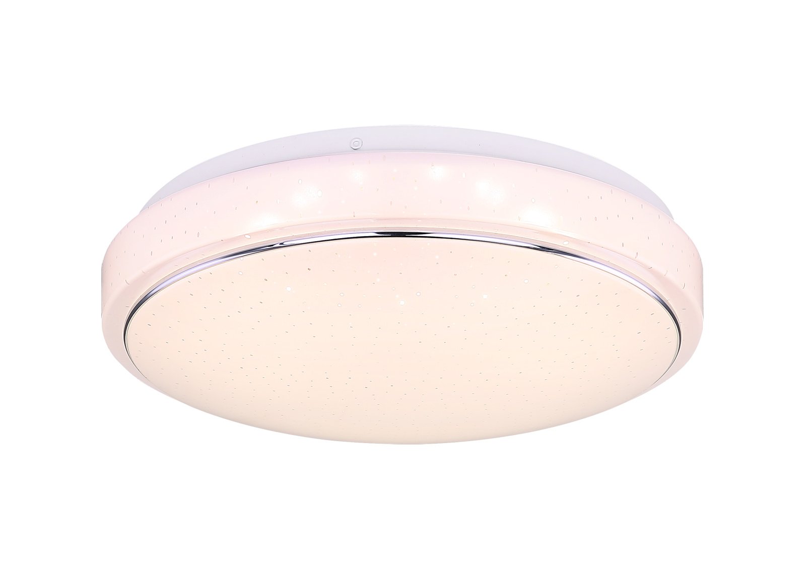 Lubinis LED šviestuvas GLOBO Kalle, 18W, 230V, 1650lm, 3000K, chromo spalvos žiedas, 285 x 75 mm, 48408-18