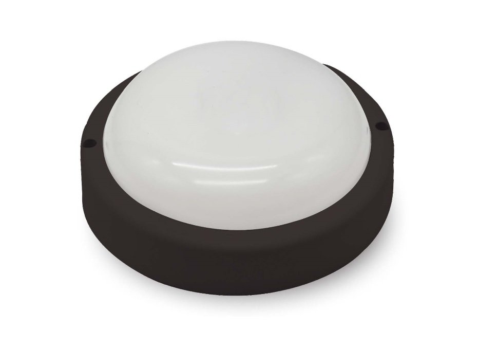 Specialiųjų patalpų LED šviestuvas ORRO BL170CP01, 10W, 700 lm, IP54, virštinkinis, juodos sp., apvalus, A171500009