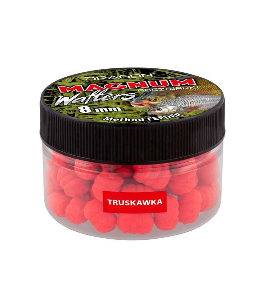 Masalas DRAGON MAGNUM, neutralaus plūdrumo, 8 mm, 60 ml, braškė