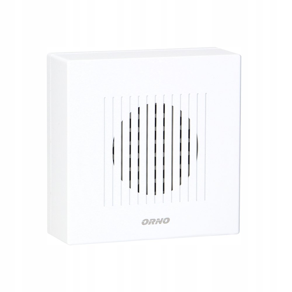 Skambutis ORNO Or-Dp-Mr-160/Pw, 230V, 1 melodija, reguliuojamas garsumas 30-80dB, baltos sp., 020629S