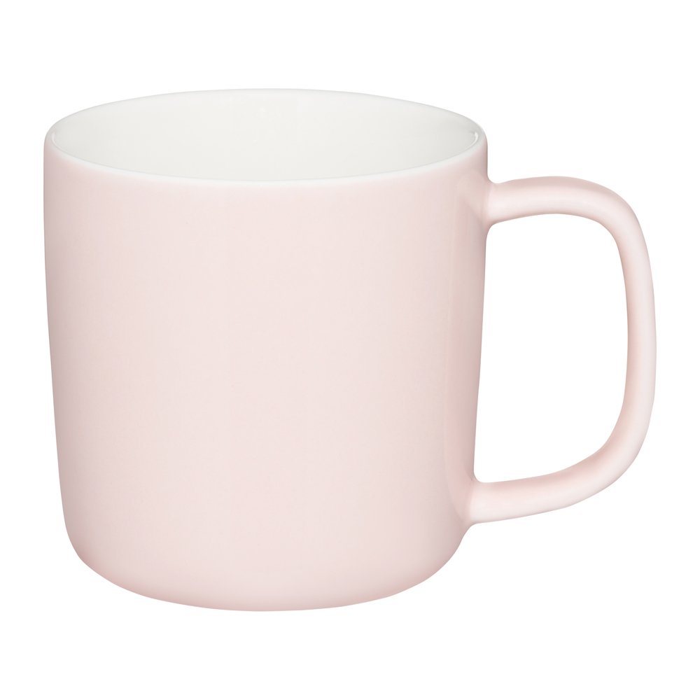 Puodelis AMBITION ERIN, porcelianinis, 370 ml, rožinė sp., ST