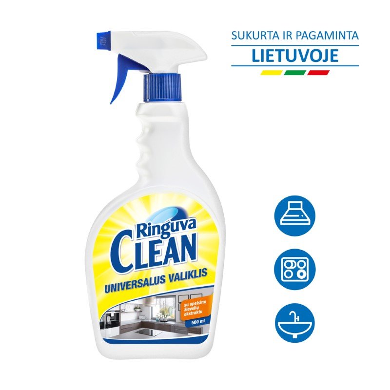 Universalus valiklis RINGUVA, 500 ml, su apelsinų žievelių ekstraktu