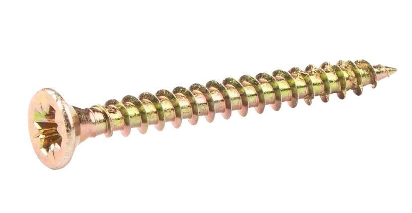 Medsraigčiai KOELNER, 3,5 x 30 mm, įleidžiama galva, cinkuoti, 35 vnt., PZ