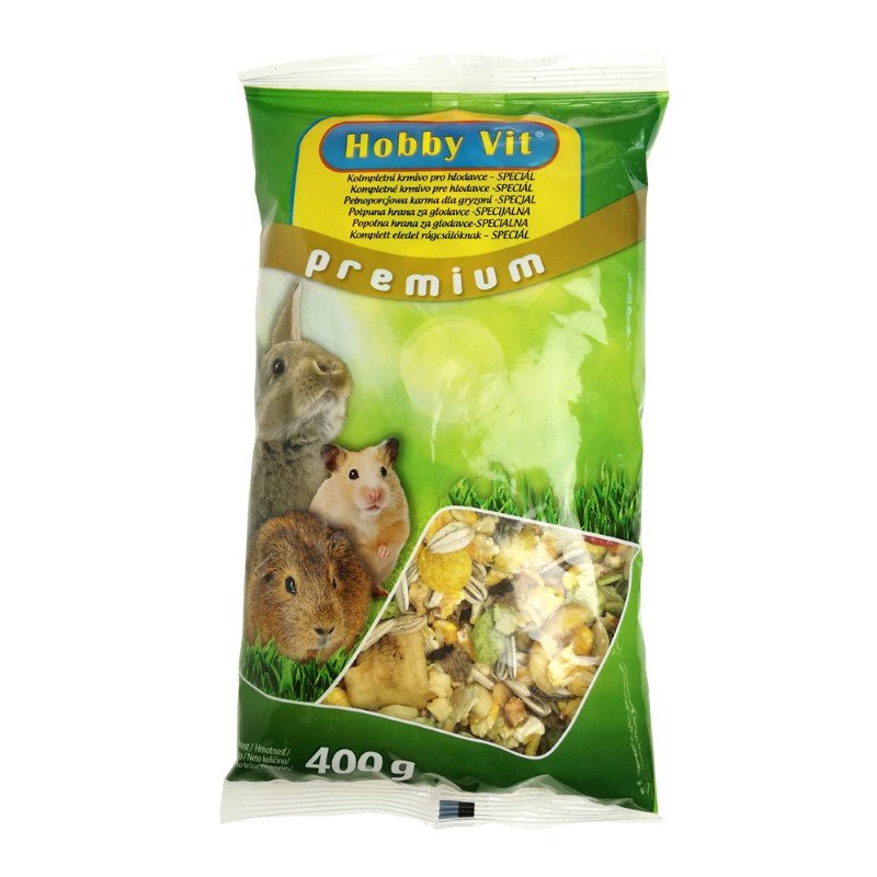 Pašaras VITAKRAFT Hobby Vit, visavertis graužikų, 0,4kg