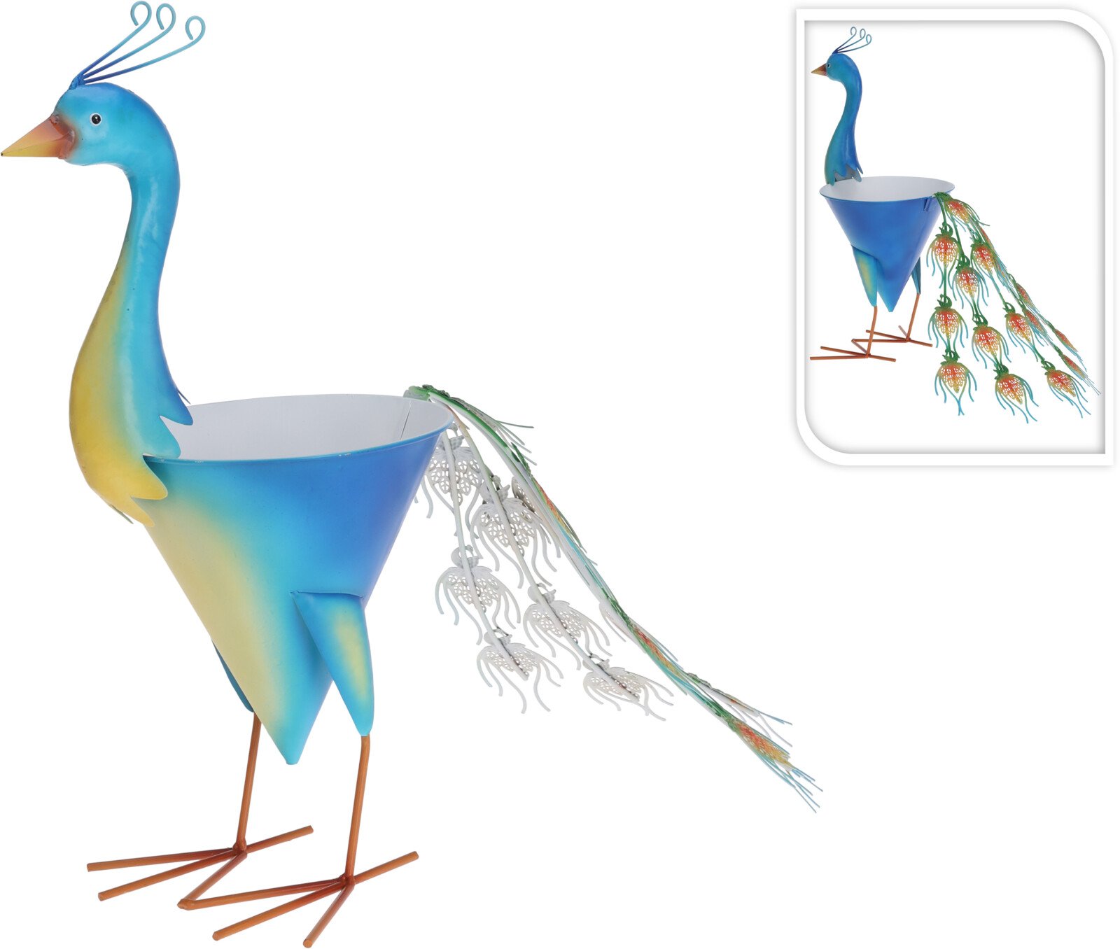 Sodo dekoracija POVAS, metalinis, 21,5 x 55 x 48 cm.