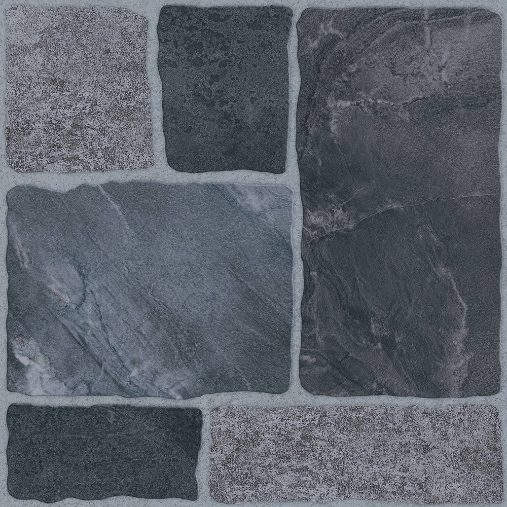 Akmens masės plytelės GOLDEN TILE Stone Brick Grey, 30 x 30 cm, 1,350 m2/dėž., matinės, glazūruotos, spl. pilka