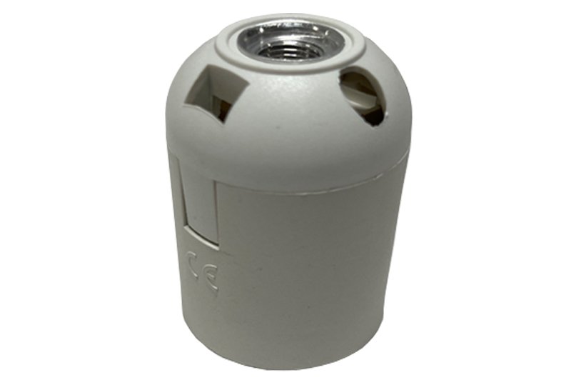 Lempos lizdas LIREGUS N10 B, E27, baltos spalvos