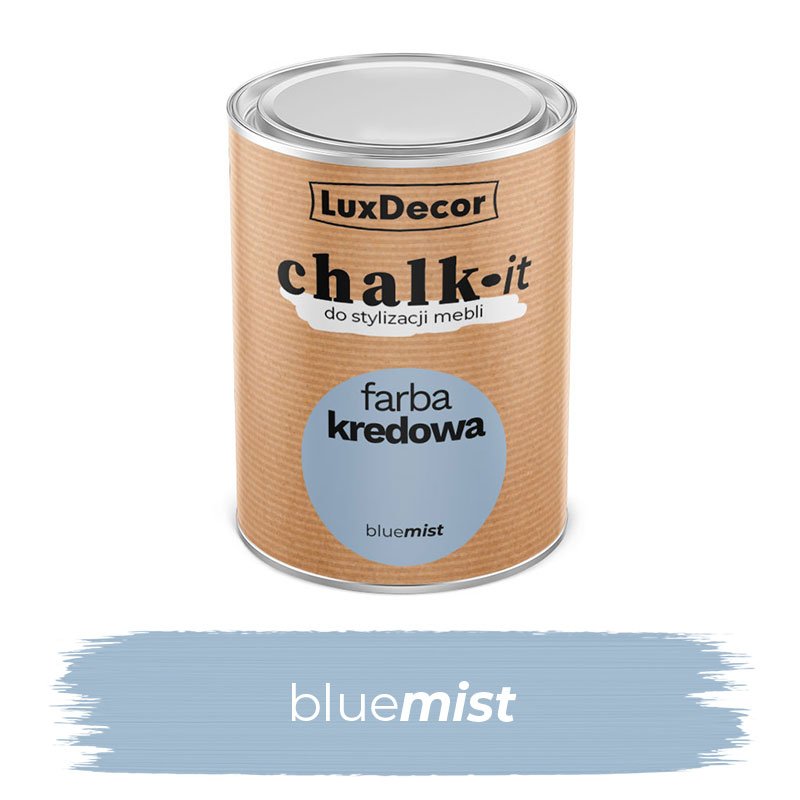Kreidiniai dažai LUXDECOR Chalk-It, 750 ml, (13) Blue Mist