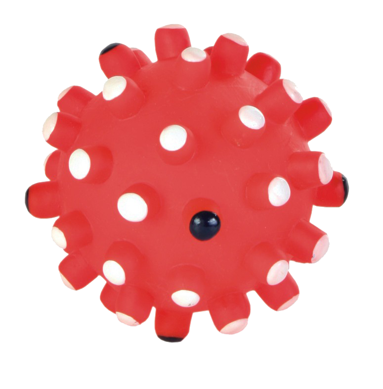 Žaislas, spuoguotas kamuolys-bomba 6.5cm