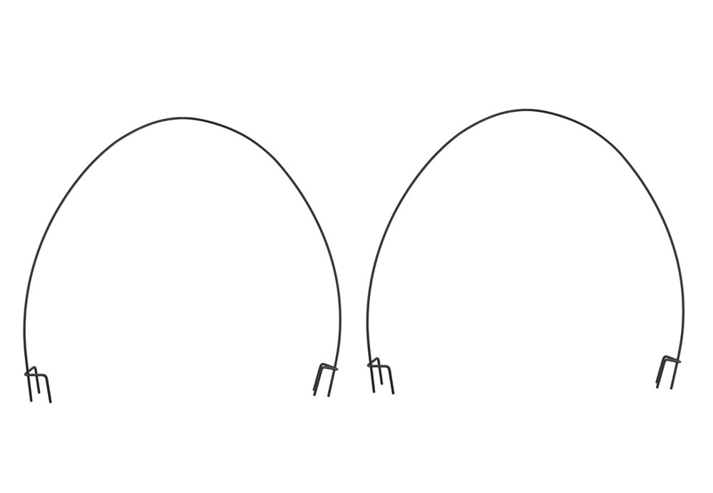 Metalinė arka TARMO, 120 x 80 cm. sodo lysvėms 2 vnt.