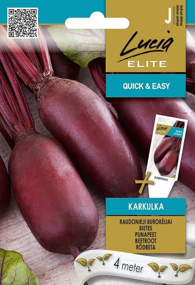 Daržovių sėklos, LUCIA ELITE ELN burokėliai raudonieji KARKULKA, J