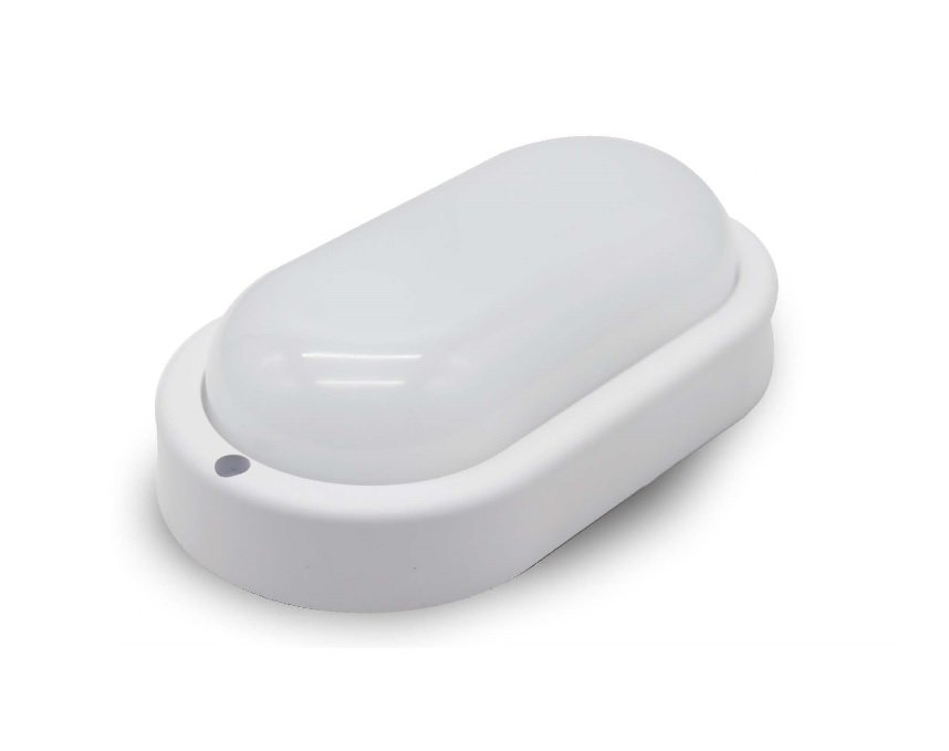 Specialiųjų patalpų LED šviestuvas ORRO BL185EP04, 12W, 840 lm, virštinkinis, baltos sp., ovalo formos, A171500006