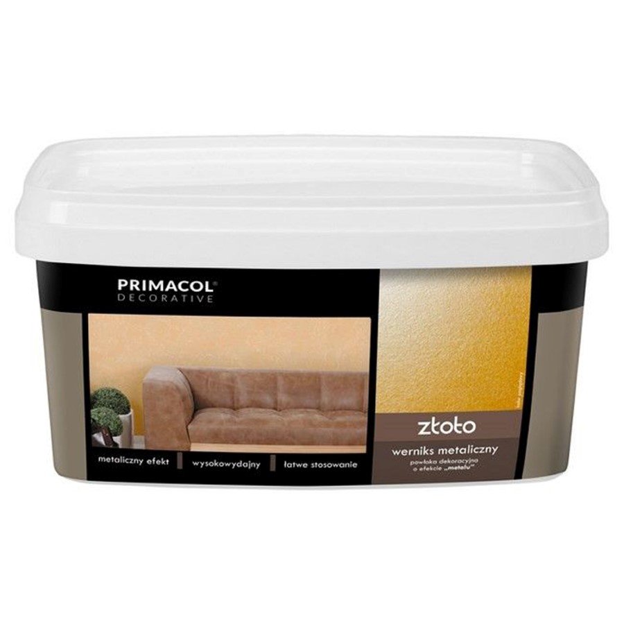 Dekoravimo beicas PRIMACOL, aukso efektas, 1 l