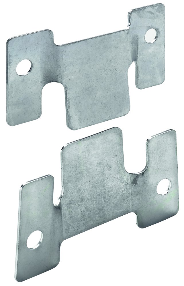 Universali jungtis HETTICH, 2 vnt., 46 x 89 mm, cinkuotas, 9180302