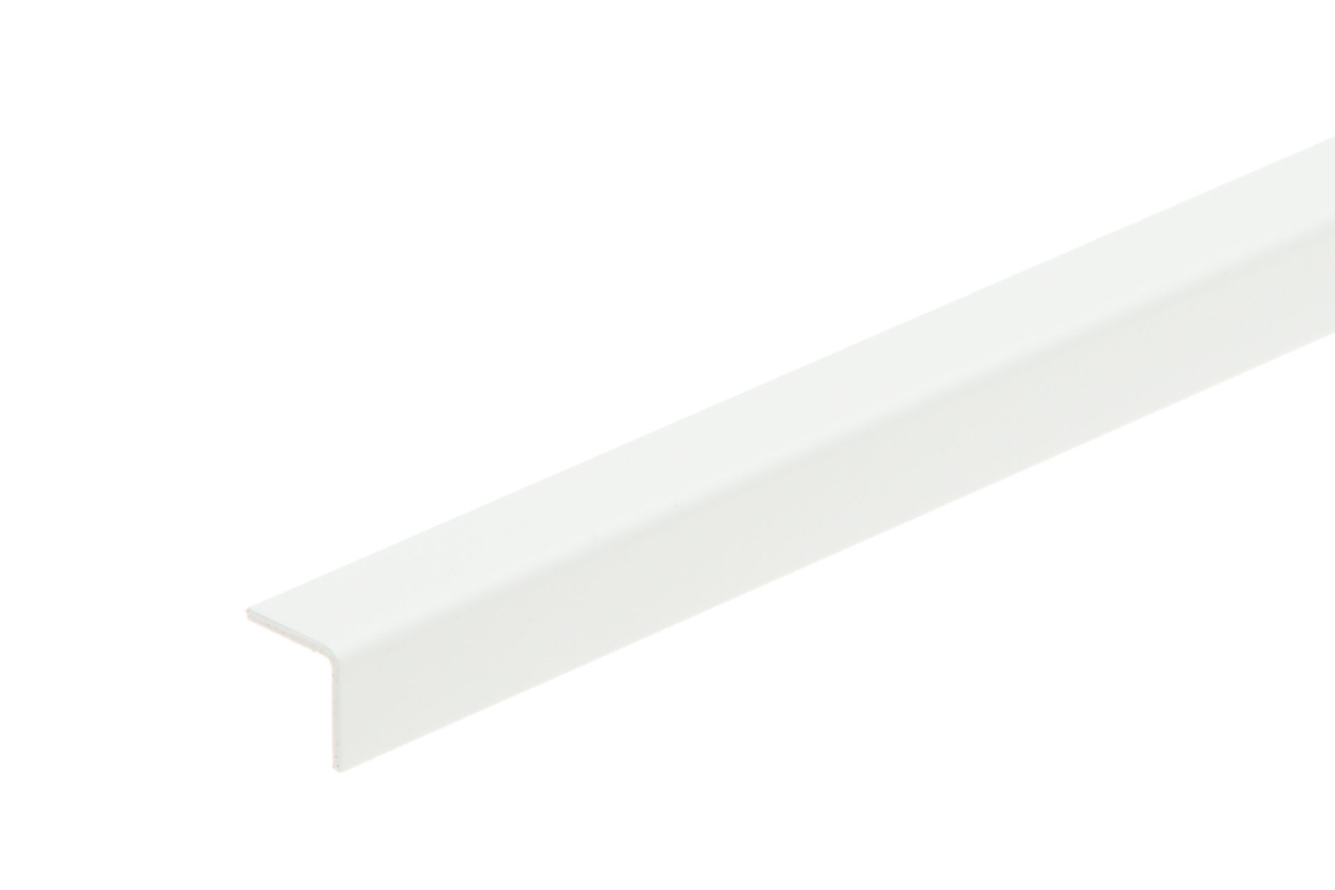 PVC kampinis apdailos profilis CEZAR Nr.101, spl. balta, 20x20x2750 mm, 676338