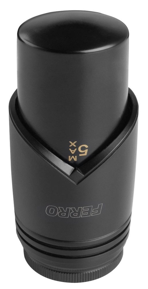 Termostatinė galvutė juoda FERRO, juoda, M30x1,5, GT34B