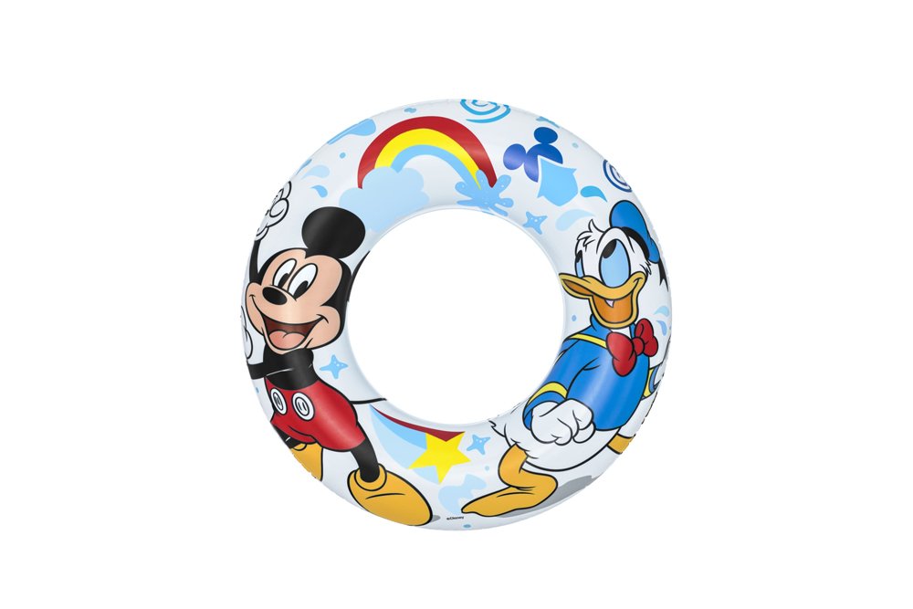 Plaukimo ratas BESTWAY, Disney Junior: Mickey&Friends, d-48cm, 91004