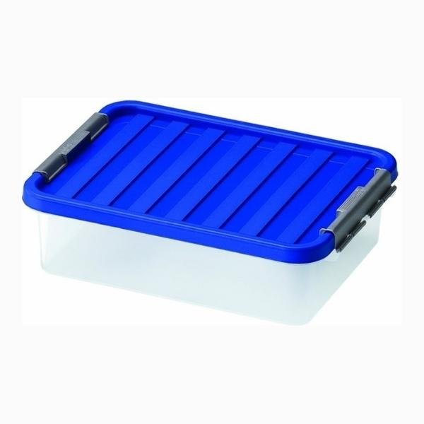 Plastikinė daiktadėžė su užspaudėju HEIDRUN 1603, 9 l