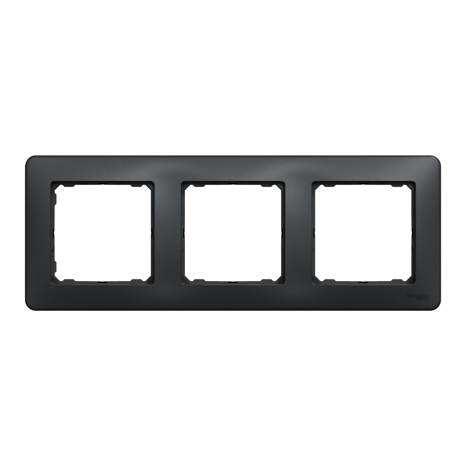 Rėmelis SCHNEIDER Sdd314803, SEDNA Design, 3 vietų, antracito spalvos
