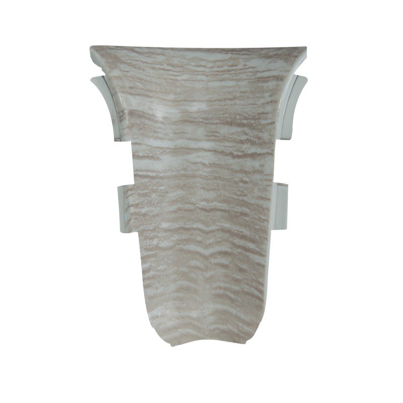 Grindjuostės vidinis kampas KORNER Optima Nr.M-303, spl. riešutas "Girona", 2 vnt.