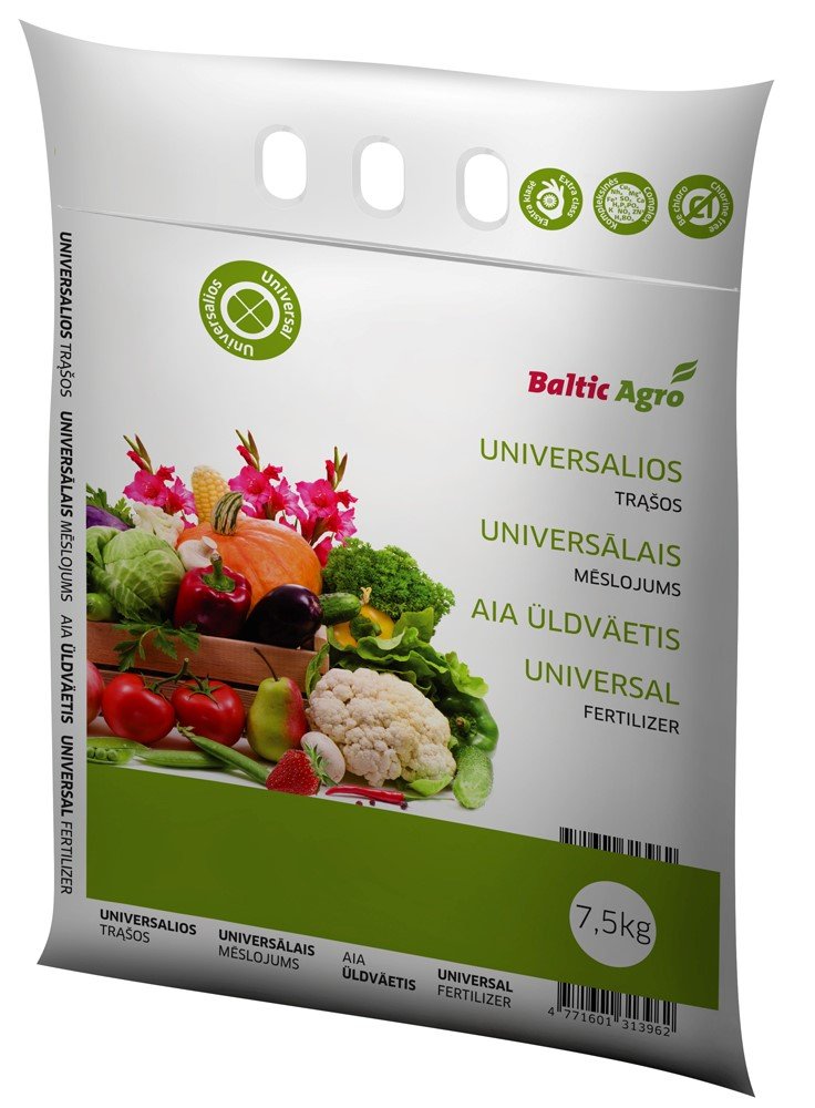 Universalios trąšos sodui, daržui, 7,5 kg