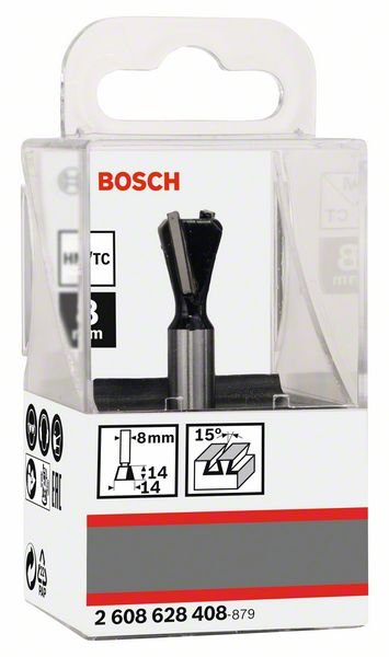 Kūginė freza BOSCH HM, l=12,7mm,kotas 8mm
