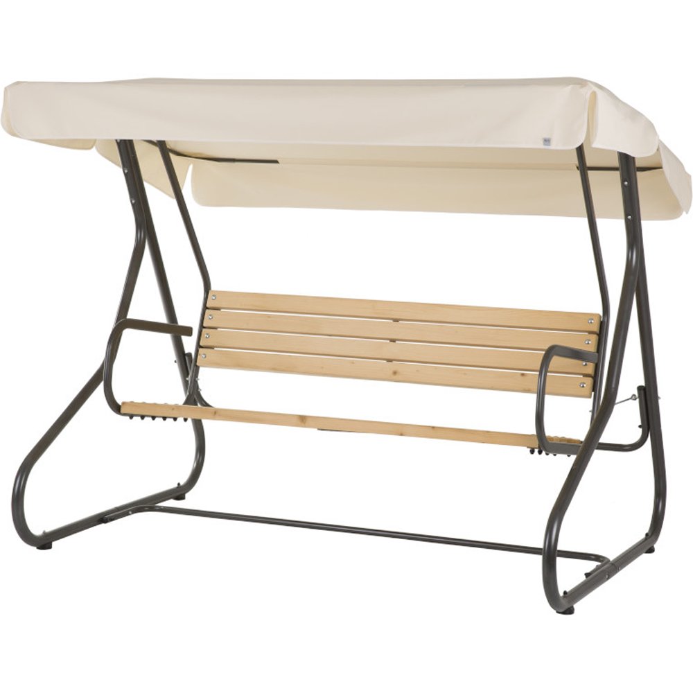 Sodo sūpynės PATIO Toledo, stogas dengtas PES, be pagalvių