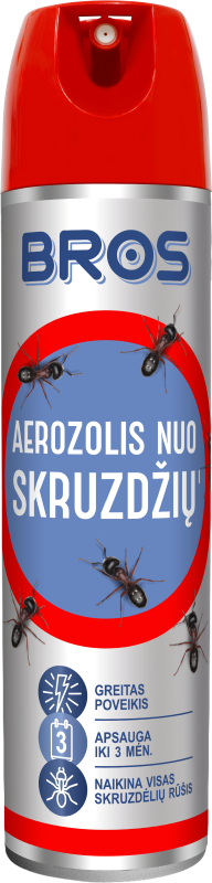 Aerozolis nuo skruzdžių BROS, 150 ml