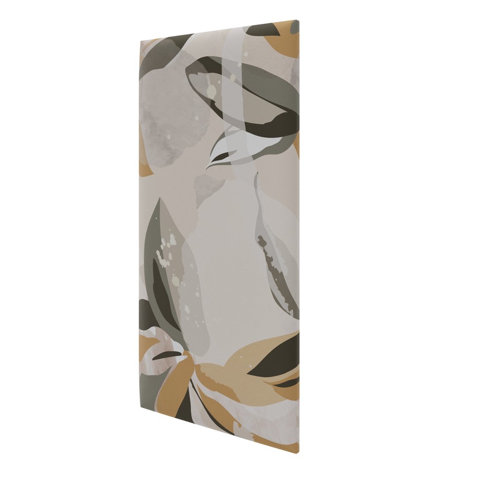 Sienų plokštė PUFFIN Trends Pp, spl. Watercolour Print, 600x300x37 mm, dekoratyvinė, tekstilinė