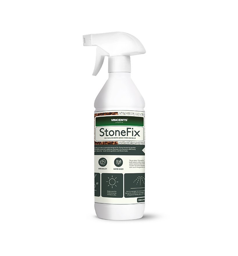 Klijai sodo akmenims ir mulčiui tvirtinti STONEFIX, 1 L