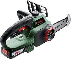 Akumuliatorinis grandininis pjūklas BOSCH Universal Chain 18, 18 V, akumuliatorius 2,5 Ah, juostos ilgis 20 cm, svoris 3 kg