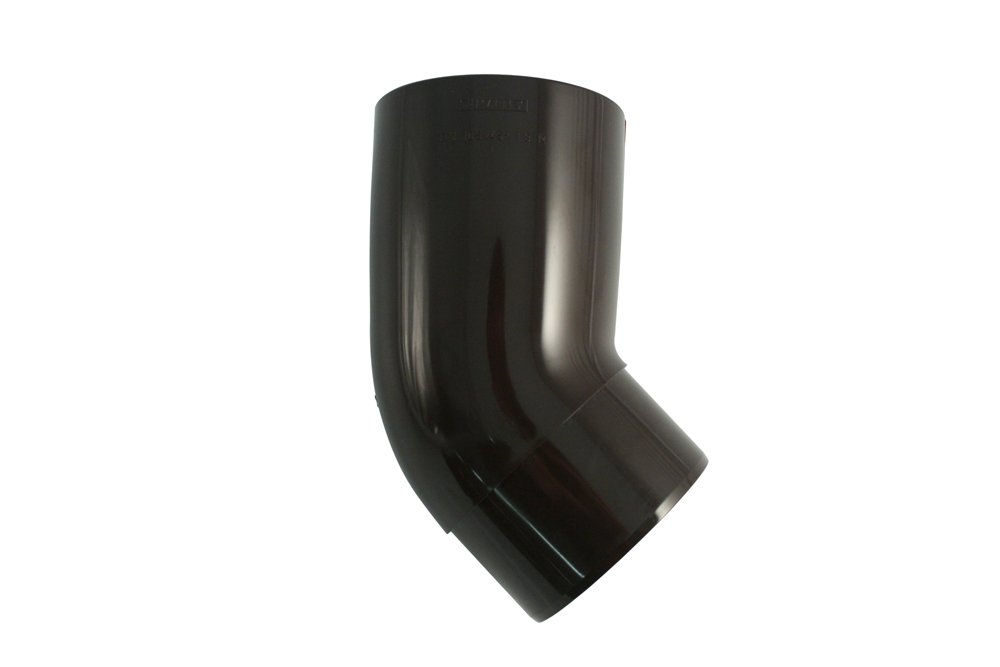 Alkūnė 45° MARLEY, 75mm, ruda spalva, 078311