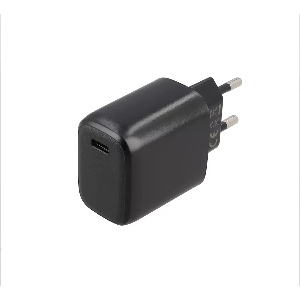 Telefono įkroviklis MUSTHAVZ, USB-C Power Delivery įkroviklis, 20W, juodos sp., MHHEADPD20WBLK