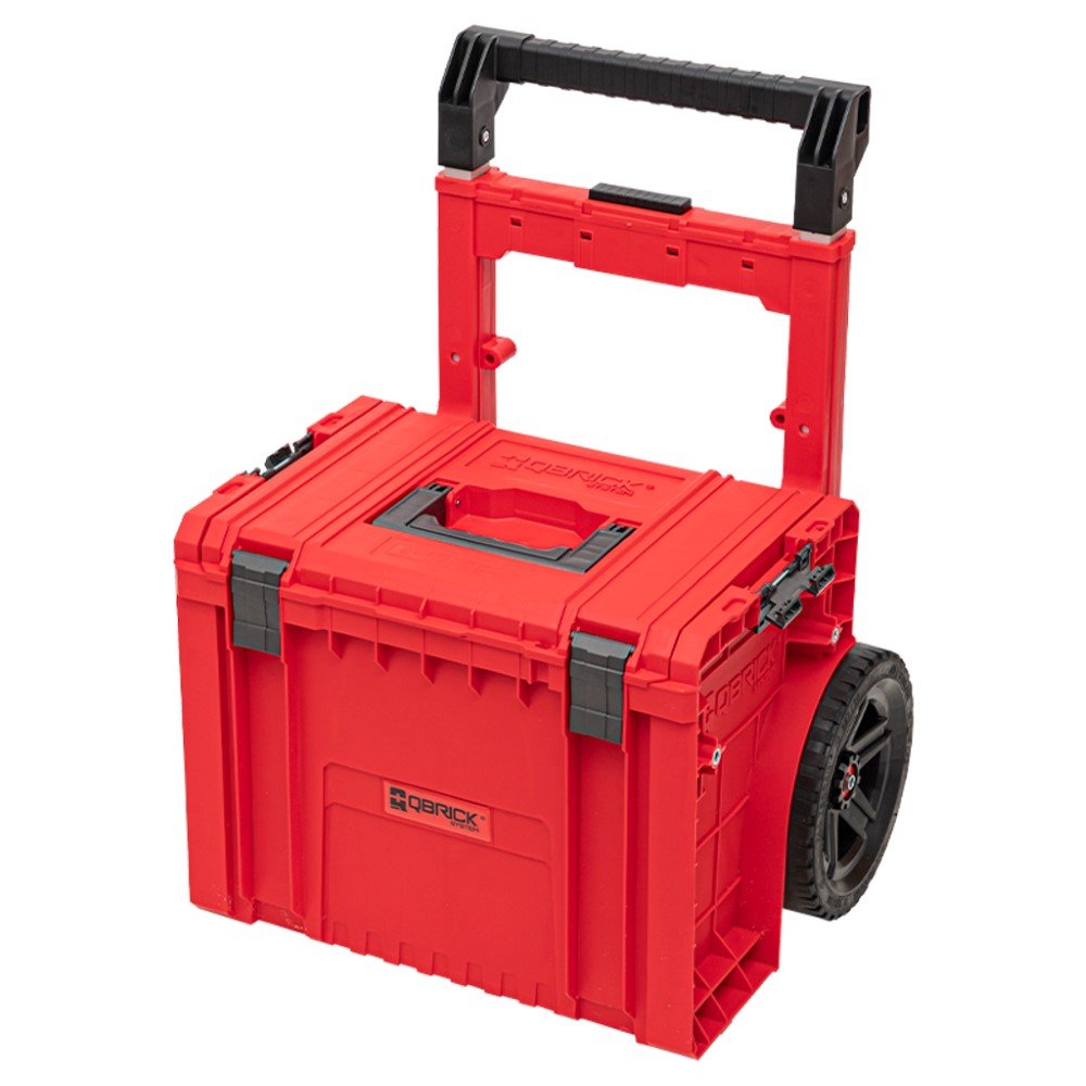 Įrankių dėžė su ratukais QBRICK Pro 2.0 Plus Red, 49 x 41, 5 x 66 cm