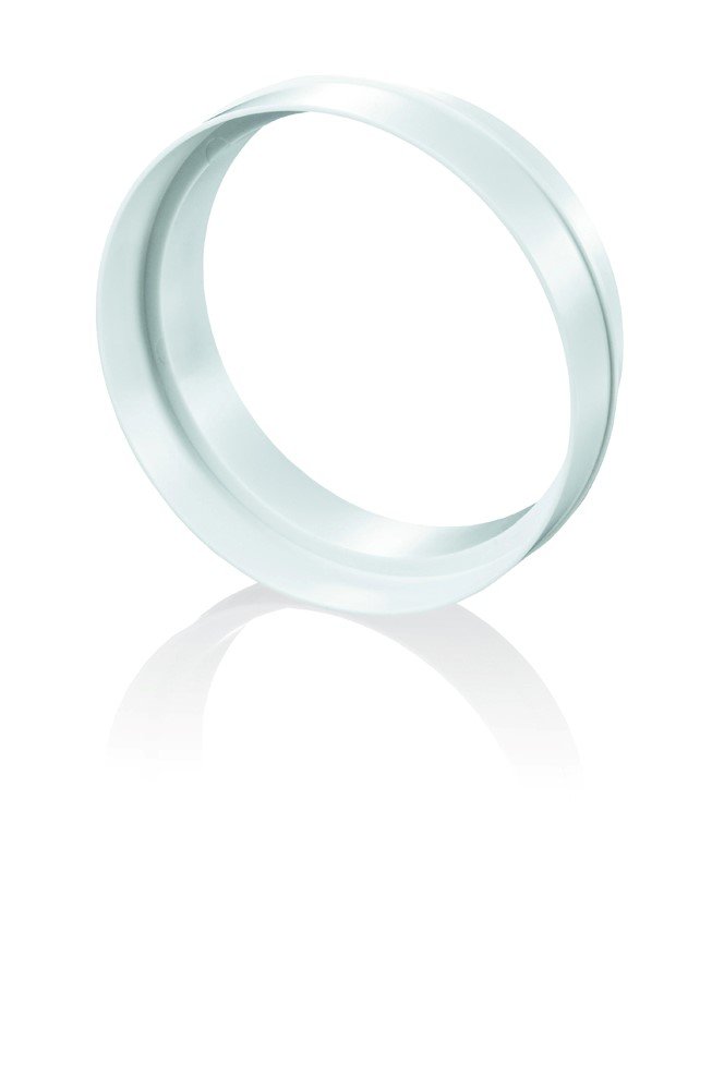 Ventiliacinis perėjimas PLASTIVENT, d120 x 125 x 129, plastikinis, baltas, 216P