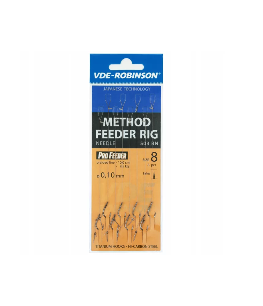 Pavadėliai VDE-Robinson Method Feeder MF 502BM, su adatėlėmis