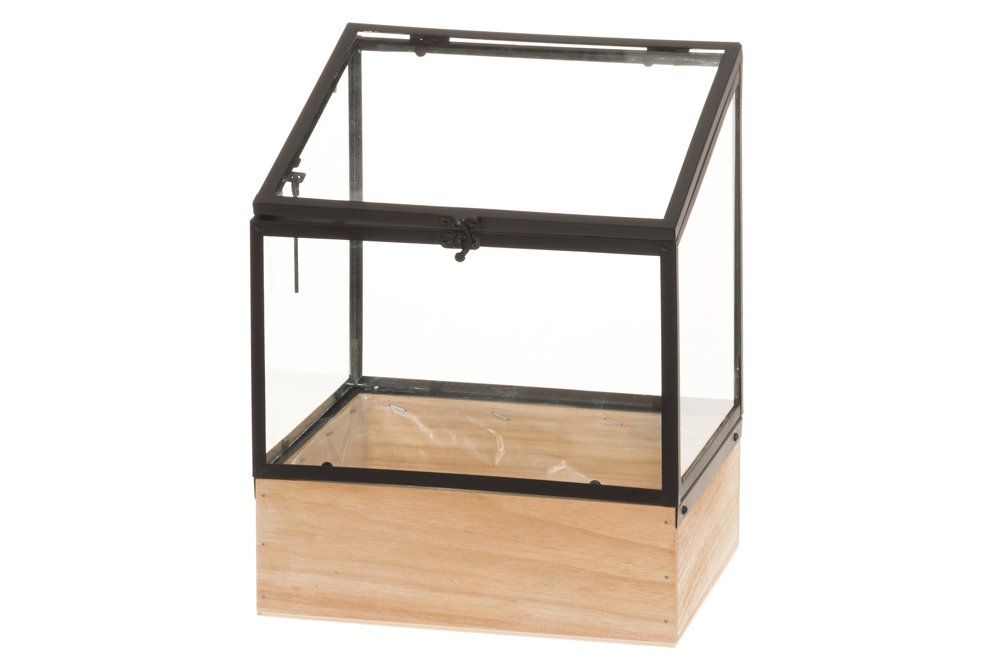 Sodo dekoracija 4Living ŠILTNAMIS, skaidri, 20 x 16 x 27 cm.