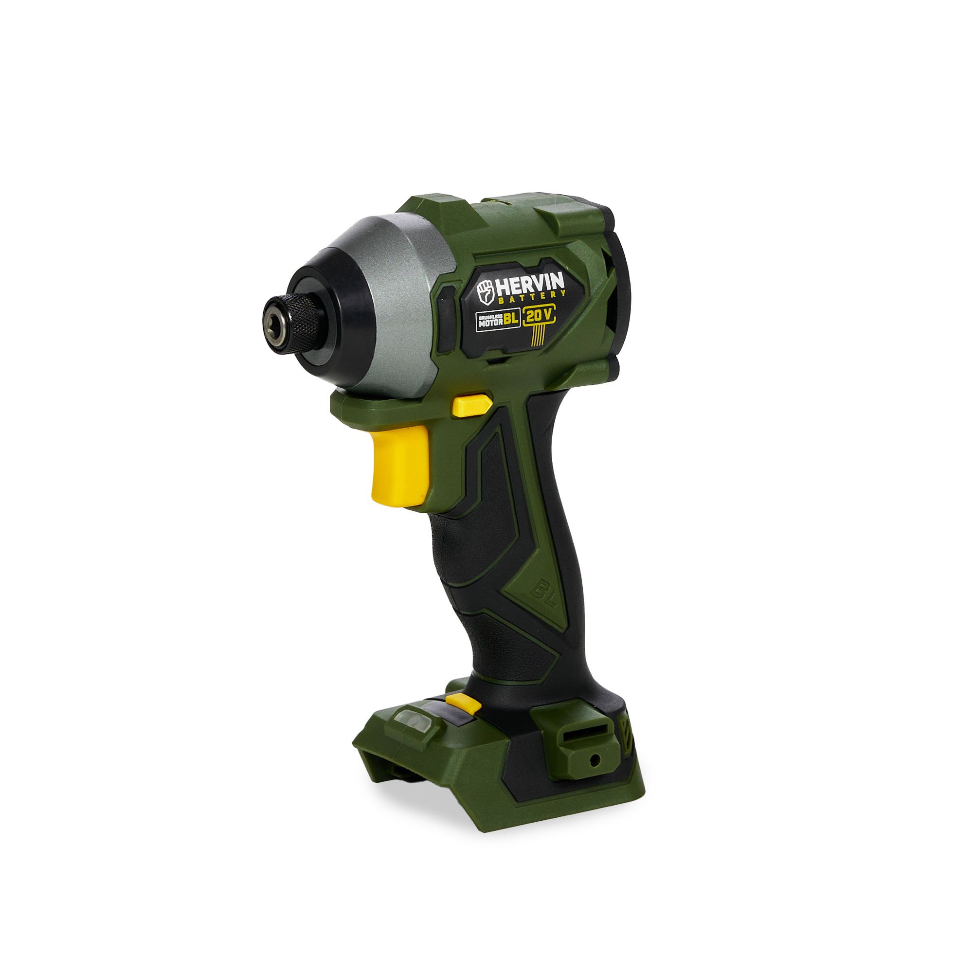 Akumuliatorinis smūginis suktuvas HERVIN BATTERY, 20 V, bešepetėlinis, 230 Nm, be akumuliatoriaus, BLMI-282