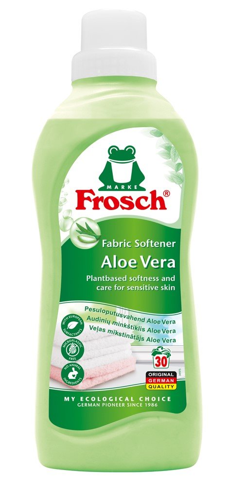 Minkštiklis koncentruotas FROSCH Aloe Vera, 750 ml