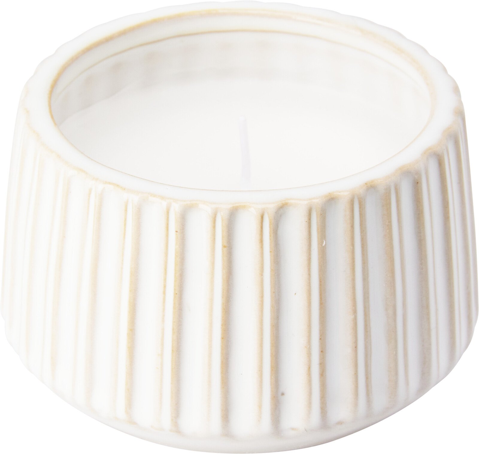 Žvakė, keraminiame indelyje, 2 skirtingi dizainai, 10 x 10 6 cm