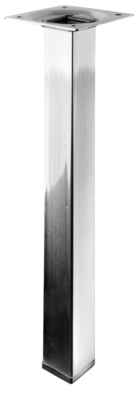 Baldų koja HETTICH, reguliuojama, sidabro spl., 250x25x25 mm, 9129096