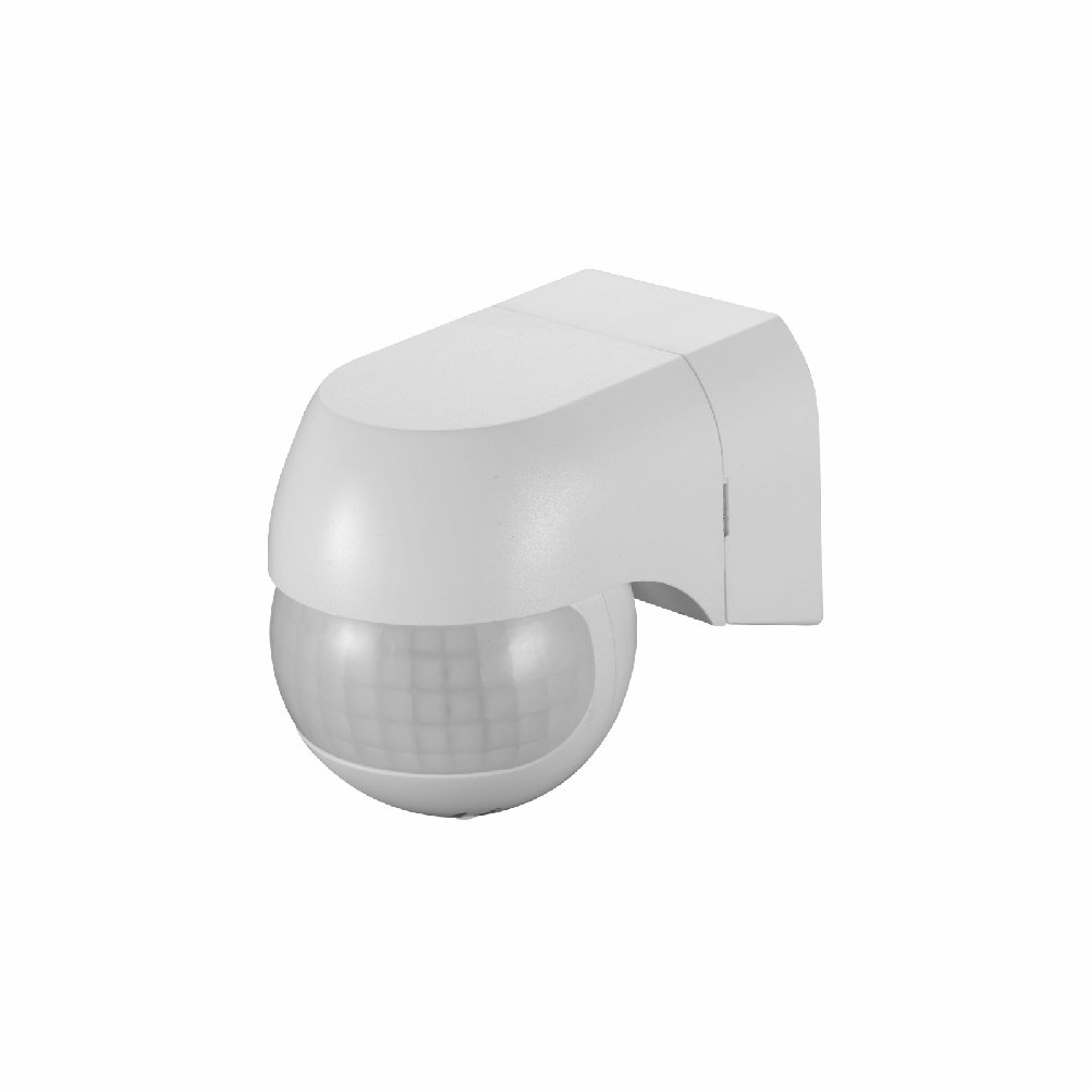 Judesio jutiklis EUROLIGHT, 800W, 180 laipsnių, 12m, IP20, PIR sensorius, sieninis